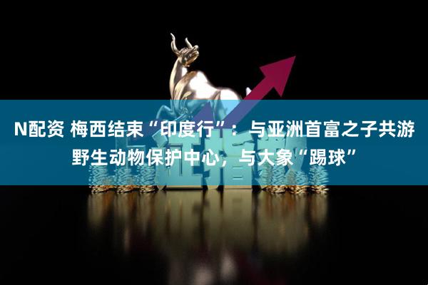 N配资 梅西结束“印度行”：与亚洲首富之子共游野生动物保护中心，与大象“踢球”